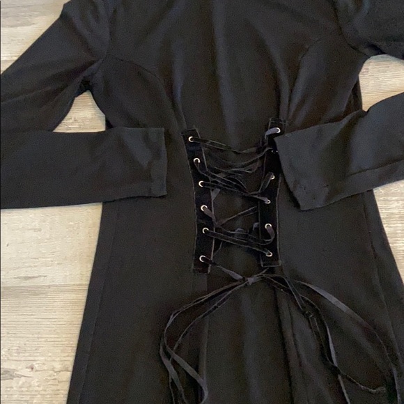 Color Code Long Sleeve Dress - Picture 3 of 4